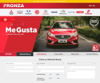 Fronza.cl(Inicio) Screenshot