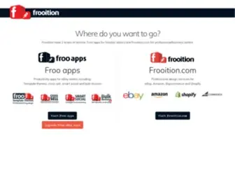Froo.com(Powering you to sell online) Screenshot