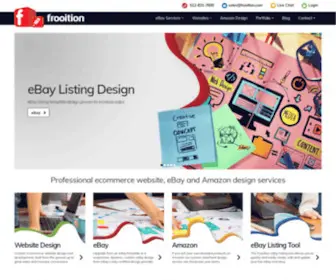 Frooition.com(EBay Store & Template design) Screenshot