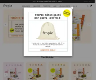 Fropie.com.tr(Sağlıklı ve Lezzetli Atıştırmalıklar) Screenshot