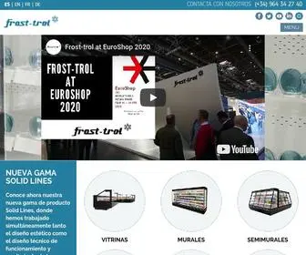 Frost-Trol.com(Refrigeración comercial) Screenshot
