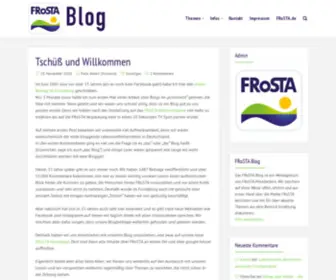 Frostablog.de(FRoSTA-Blog Archiv) Screenshot