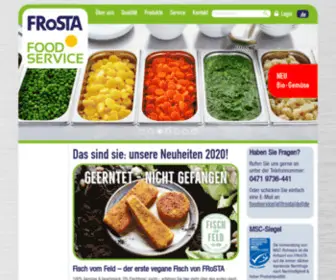 Frostafoodservice.de(Foodservice DE) Screenshot