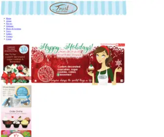 Frostbakeshoppe.com(Frost Bake Shoppe) Screenshot