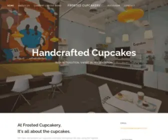 Frostedcupcakery.com(Frosted Cupcakery) Screenshot