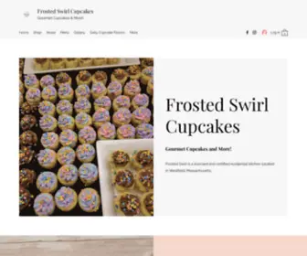 Frostedswirl.com(Cake) Screenshot