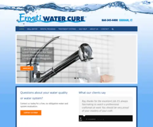 Frosti.com(Frosti's Water Cure) Screenshot