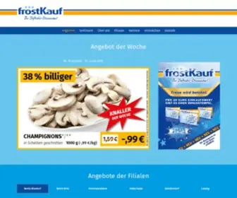 Frostkauf.de(Ihr Tiefkühl) Screenshot