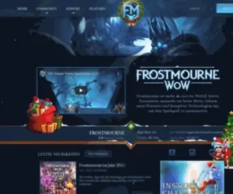 Frostmourne-Wow.eu(Frostmourne WoW) Screenshot