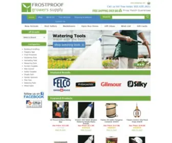 Frostproof.com(How To Protect Plants From Frost) Screenshot