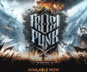 Frostpunkgame.com(A new game by the creators of This War of Mine – Frostpunk is a new game developed and (to be)) Screenshot