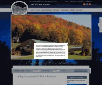 Frostyhollowbandb.com(Frosty Holllow Bed & Breakfast) Screenshot