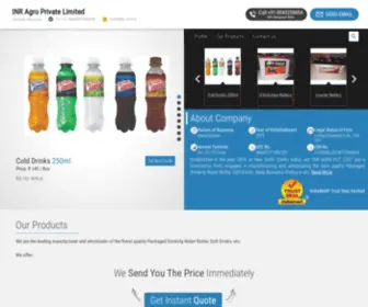 Frosty.in.net(INR Agro Private Limited) Screenshot