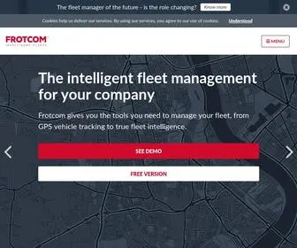 Frotcom.com(Vehicle Fleet Management & GPS Fleet Tracking) Screenshot