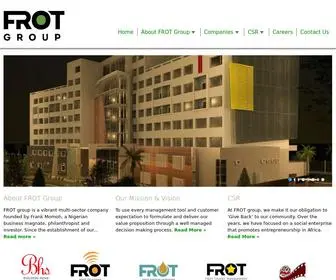 Frotgroup.com(FROT Group) Screenshot