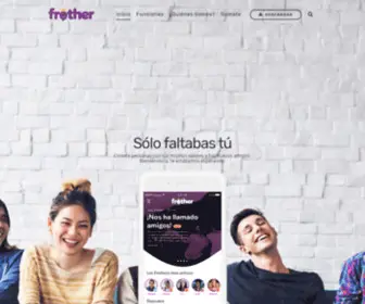 Frother.es(App Social Cristiana en Castellano) Screenshot