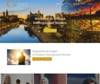 Frottawadw.ca(Femmes remarquables Ottawa Distinguished Women) Screenshot