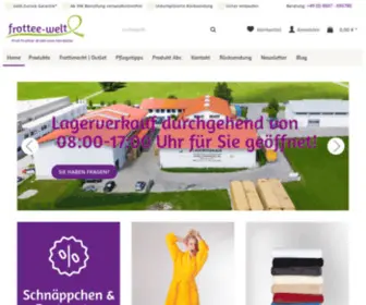 Frottee-Welt.de(Frottier Bettwäsche) Screenshot