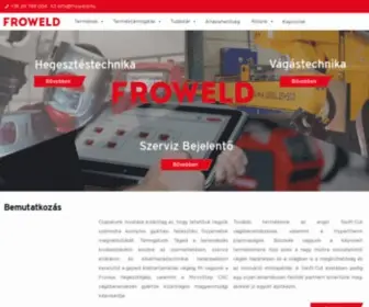 Froweld.hu(Hegesztés) Screenshot