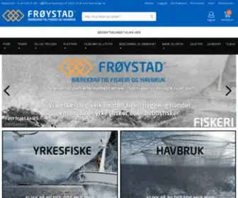 Froystad.no(Velkommen) Screenshot