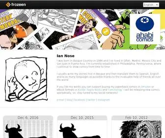 Frozeen.com(Ian Nose) Screenshot