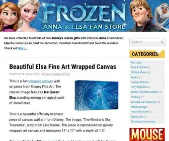 Frozengifts.com(Disney's Frozen Gifts) Screenshot