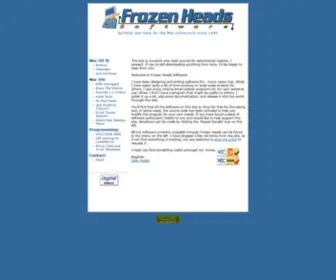 Frozenheads.com(Frozen Heads Software) Screenshot