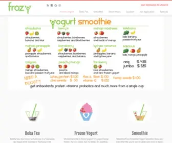Frozydurham.com(Frozen Yogurt) Screenshot