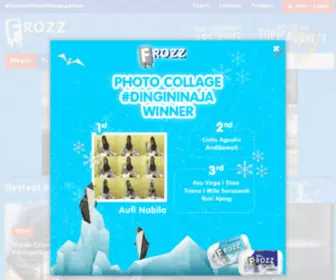 Frozzaholic.com(How Frozzaholic Are You) Screenshot