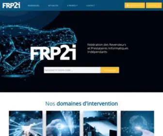 FRP2I.fr(Fédération des revendeurs et prestataires informatiques indépendants) Screenshot