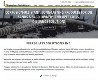 FRpsolutions.com(Fibreglass Solutions) Screenshot