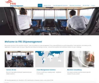 FRS-Shipmanagement.eu(FRS Shipmanagement) Screenshot