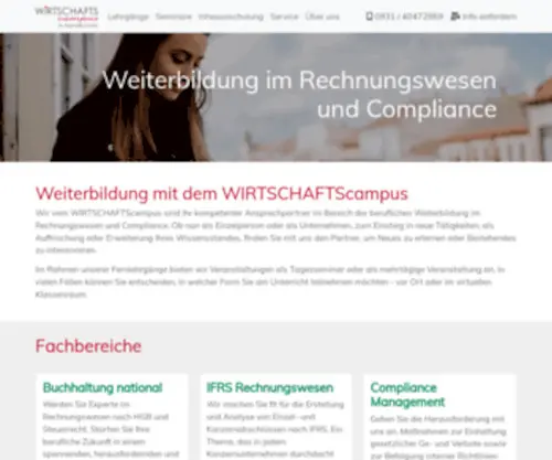 FRS-Steuer.de(WIRTSCHAFTScampus Dr. Peemöller) Screenshot