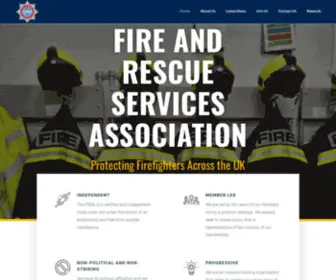 Frsa.org.uk(Protecting Firefighters) Screenshot