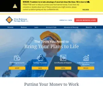 FRSB.net(First Robinson Savings Bank) Screenshot