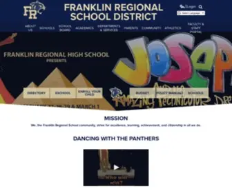 FRSDK12.org(Franklin Regional School District) Screenshot