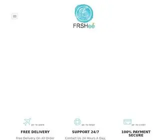 FRshee.ca(Frshee Fresh Products from Store) Screenshot