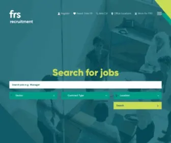 FRsrecruitment.com(Ireland's Specialist National Recruitment Agency) Screenshot