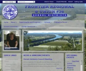Frsu38.org(Frontier Regional and Union 38 School Districts) Screenshot
