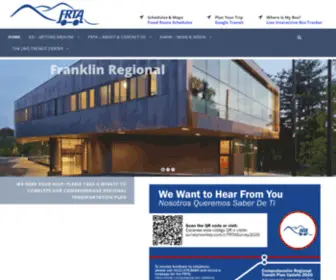 Frta.org(Franklin Regional Transit Authority) Screenshot