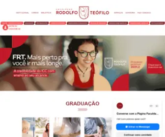 FRT.edu.br(Faculdade Rodolfo Teófilo) Screenshot