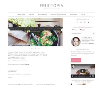 Fructopia.de(Zuckerfrei + ohne Weizen: Köstliche Rezepte für einen glücklichen Bauch) Screenshot