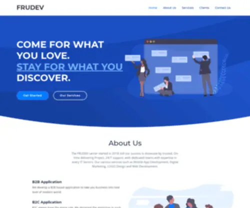 Frudev.com(Web Design & Mobile App Development Company in Chennai) Screenshot