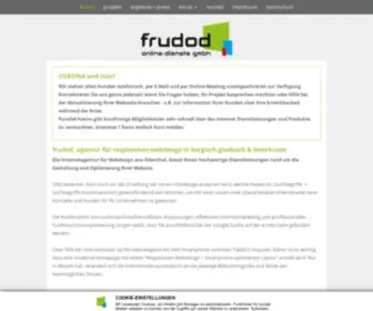 Frudod.com(Webdesign = frudod gmbh) Screenshot