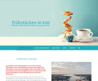 Fruehstuecken-IN-Kiel.de(Frühstücken) Screenshot