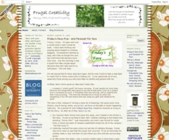 Frugalcreativity.com(Frugal Creativity) Screenshot
