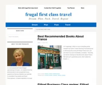 Frugalfirstclasstravel.com(Dream. Plan. Pack. Travel. Repeat) Screenshot