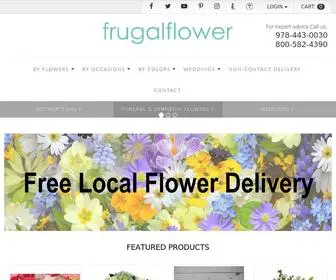 Frugalflower.com(Sudbury, MA Flower Shop) Screenshot