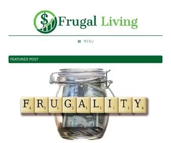 Frugallivingzone.com(Frugal Living) Screenshot