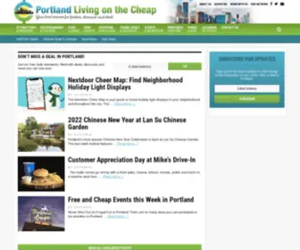 Frugalportland.com(Frugal Portland) Screenshot